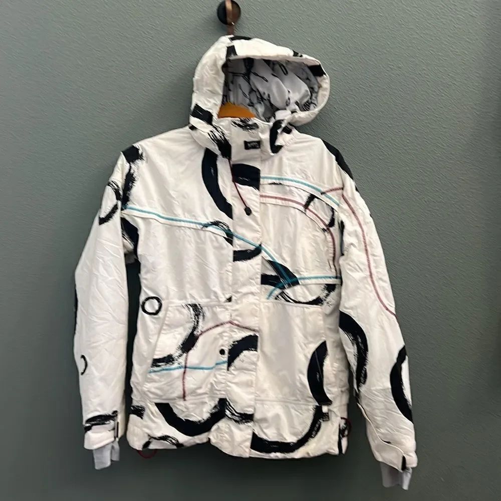Billabong Tara Dakides Collaboration Snowboard Jacket Sz Womens XS